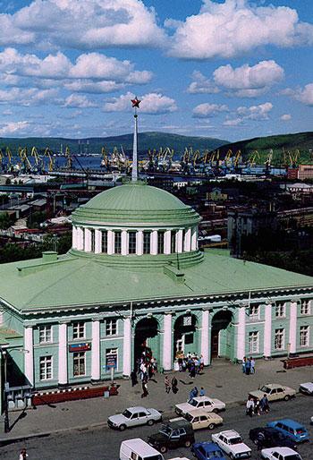 Мурманск. Железнодорожный вокзал