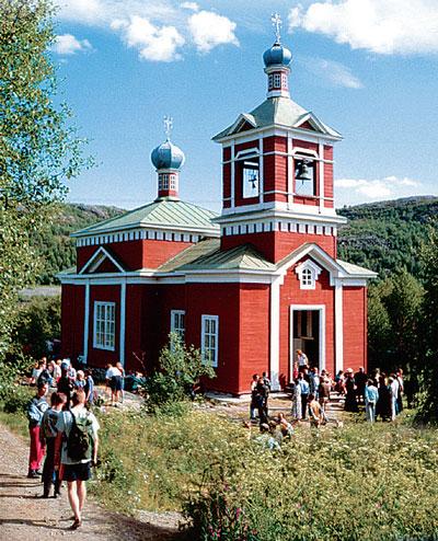 Церковь Святых Бориса и Глеба на р. Паз